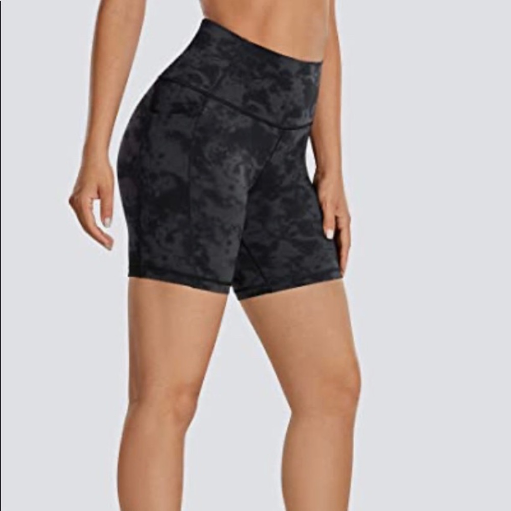 High Waisted Spandex Biker Shorts